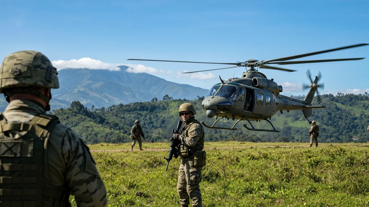 ABD, Ekvador'da Askeri Operasyon Başlattı