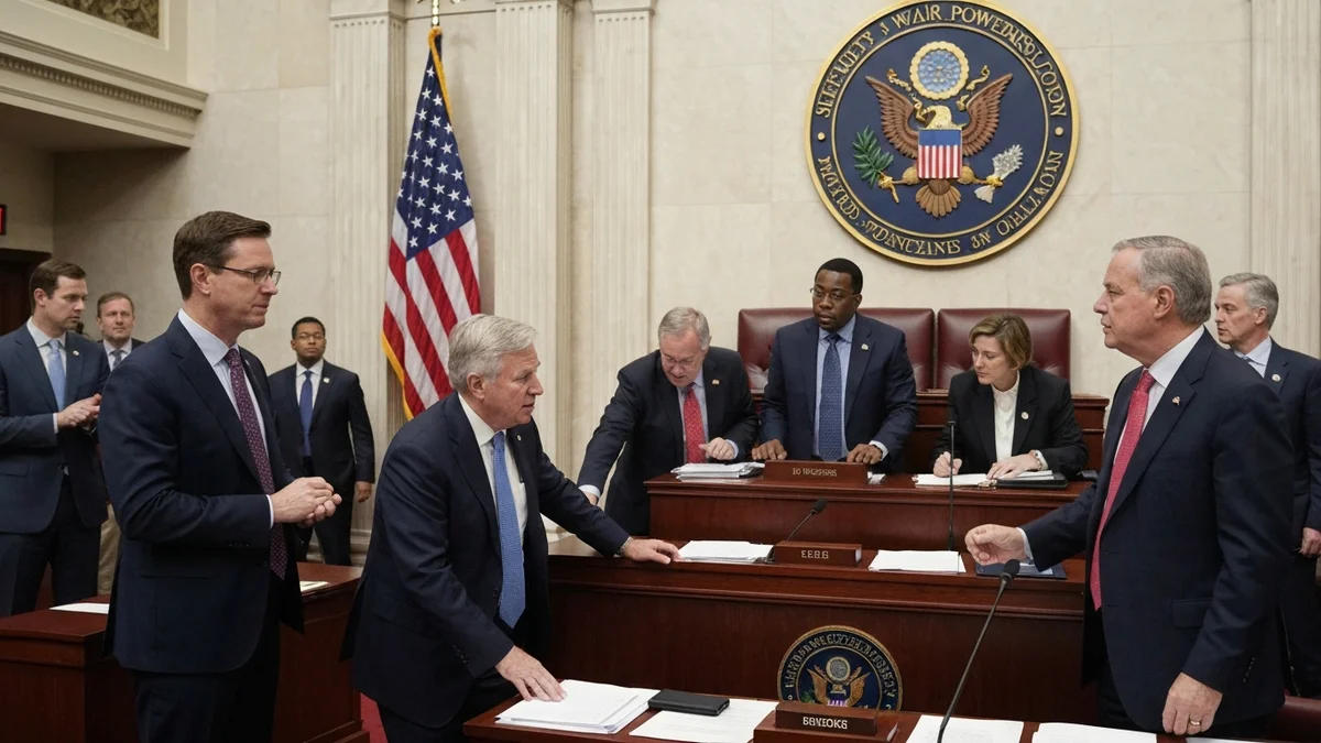 ABD Senatosu'ndan İran için savaş yetkisi engeli