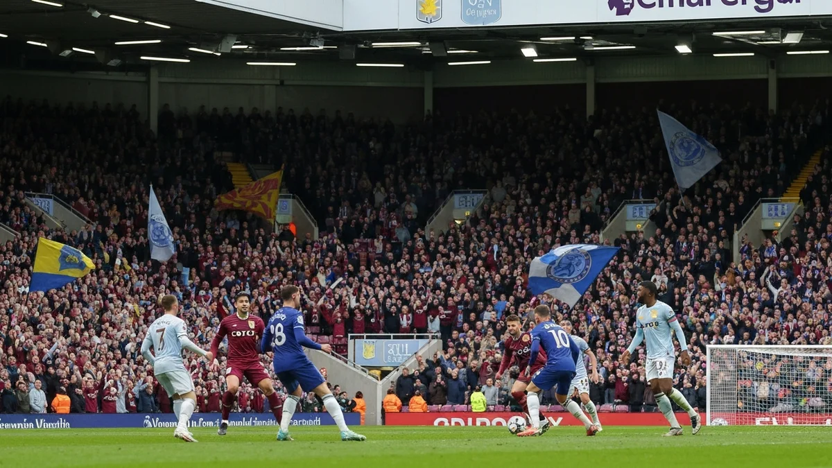 Aston Villa ile Chelsea, Şampiyonlar Ligi İçin Kapışıyor