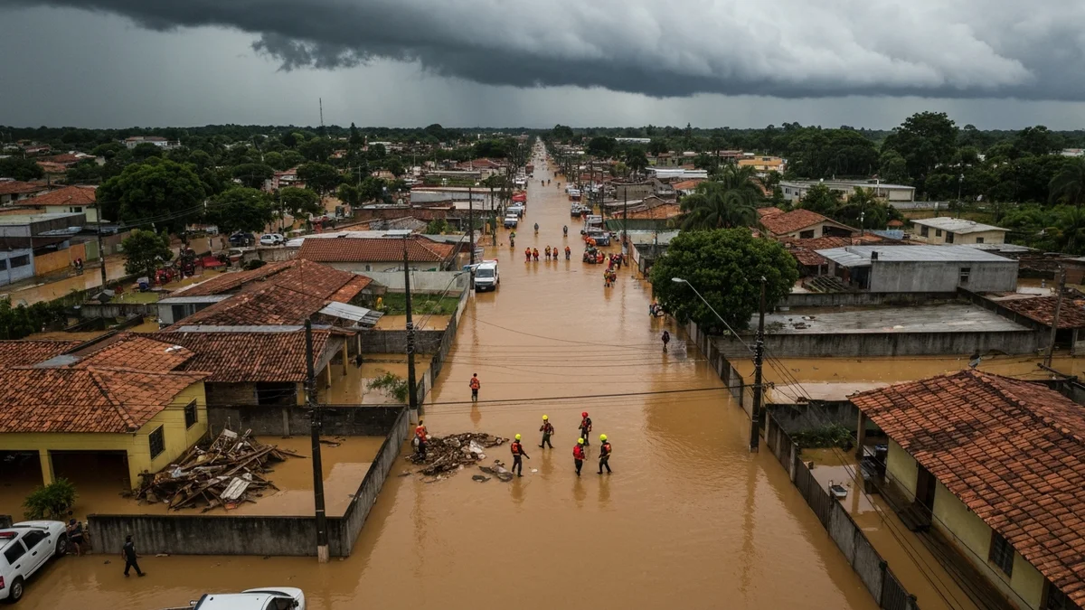 Brezilya'da Sel Felaketi Ölü Sayısı 64'e Yükseldi