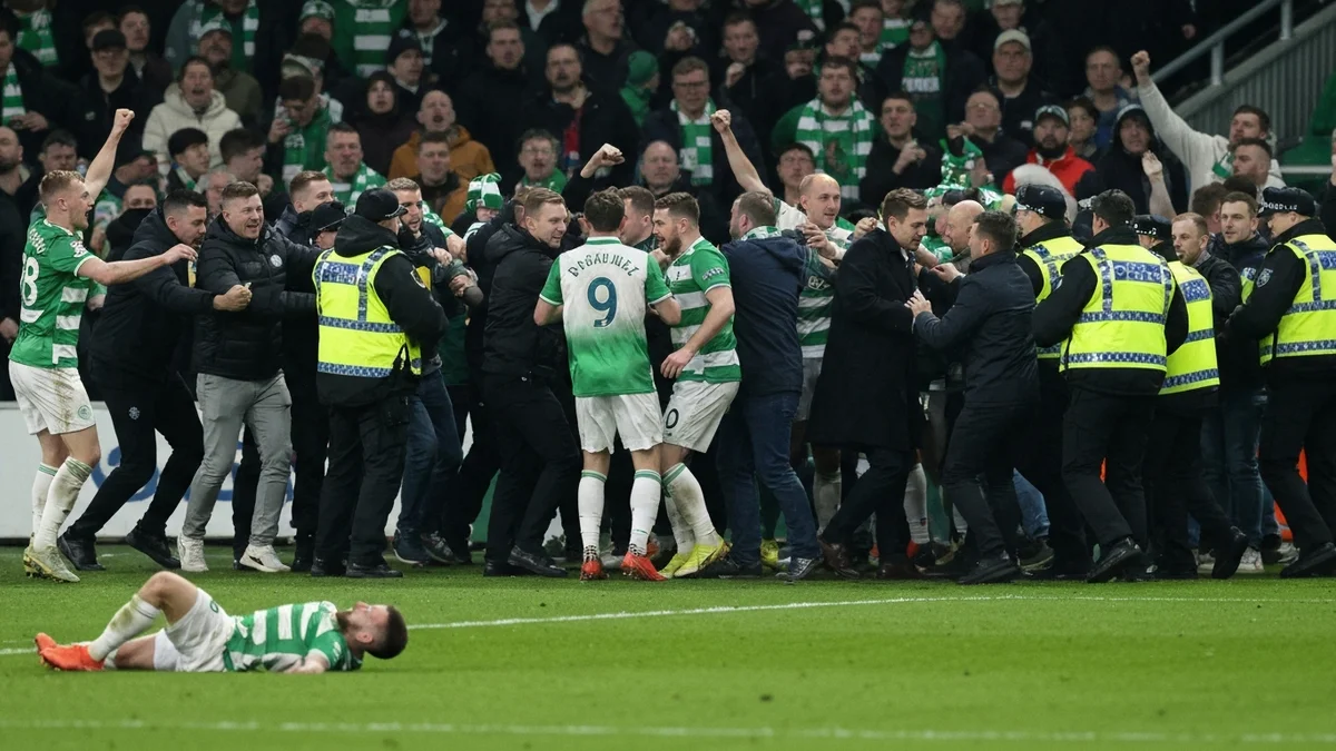 Celtic ve Rangers Taraftarları Arasında Kavga Çıktı