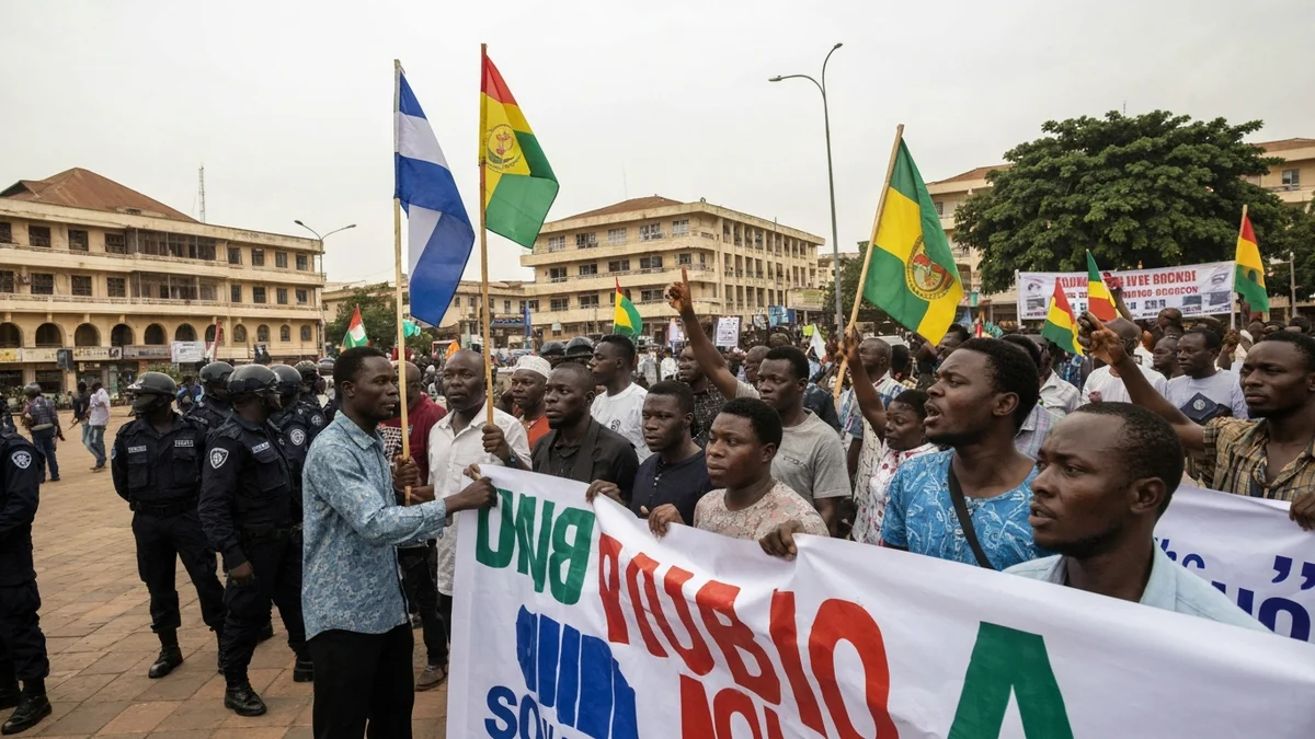 Gine Hükümeti, Ana Muhalefet Partilerini Feshetti