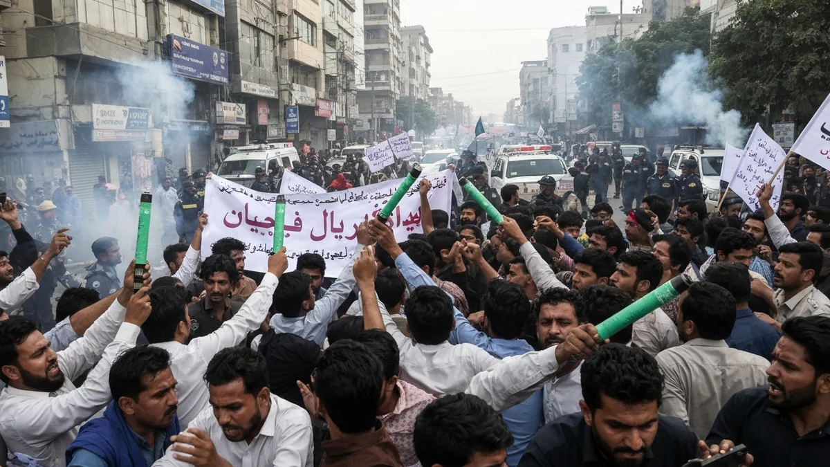 Pakistan'da Protestolar Büyüyor, 20 Ölü