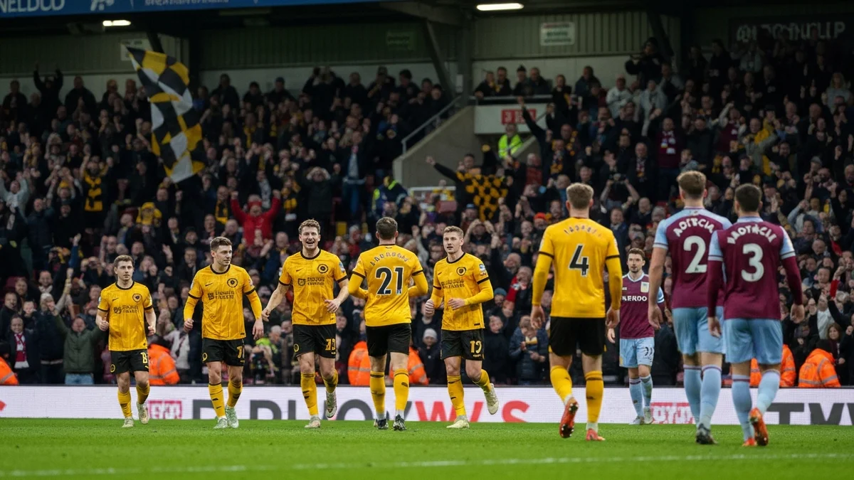 Wolverhampton, Aston Villa'yı 2-0 ile geçerek moral buldu